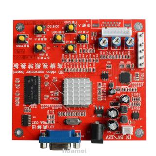 RGBS CGA To VGA High Definition Image Professional Video Replacement Parts Durable Converter Board