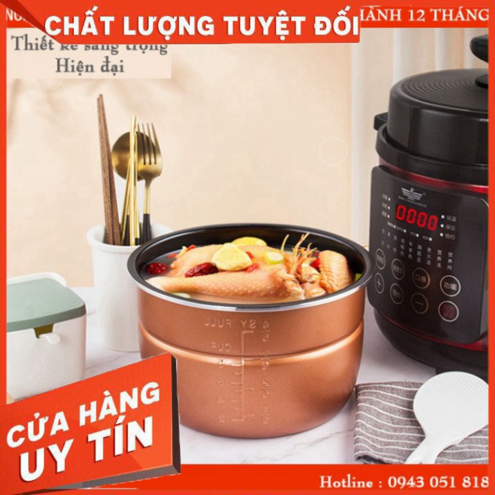 Nồi Áp Suất Điện Tử Đa Năng Eagle LB-18D, Dung Tích 4L, Bảo Hành 12 Tháng, [FreeShip Xtra]