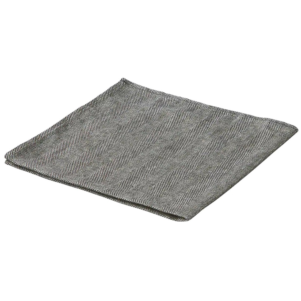 Muji Khăn Nhà Bếp Vải Linen Sọc
