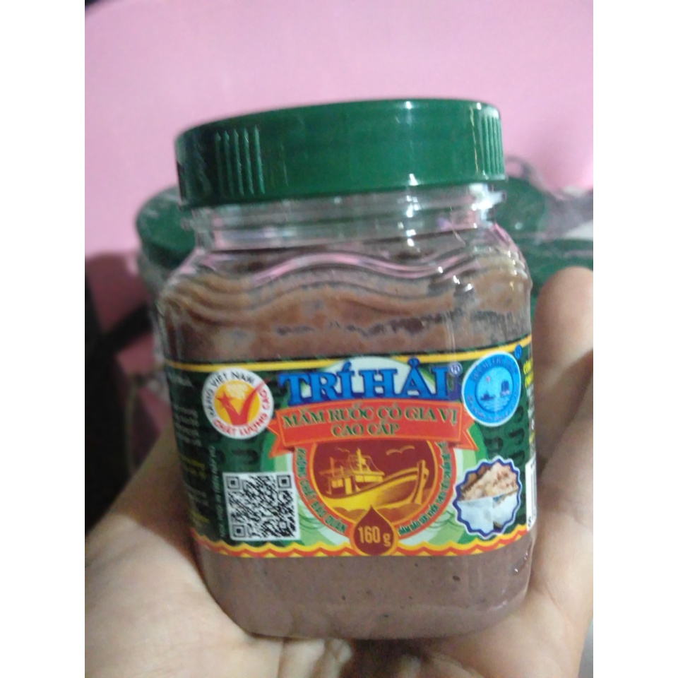 Mắm ruốc Trí Hải loại ngon Hủ 160g