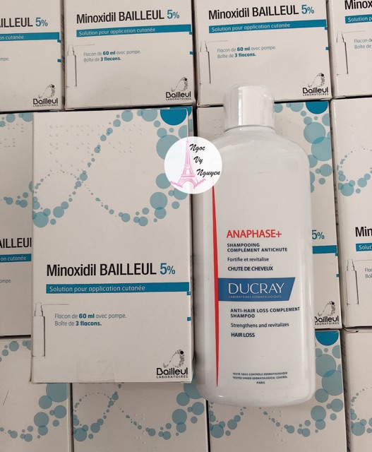 Xịt Kích Mọc Tóc, Chống Rụng Tóc Bailleul Minoxidil 5%