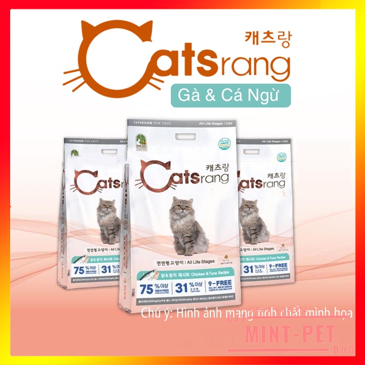 Thức ăn cho mèo Catsrang - Cám Mèo Catsrang #MintPet