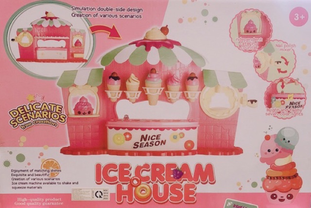 Đồ chơi Ice Cream Shop Kem Xe Kem Máy tính tiền Kem 5929/ 5930