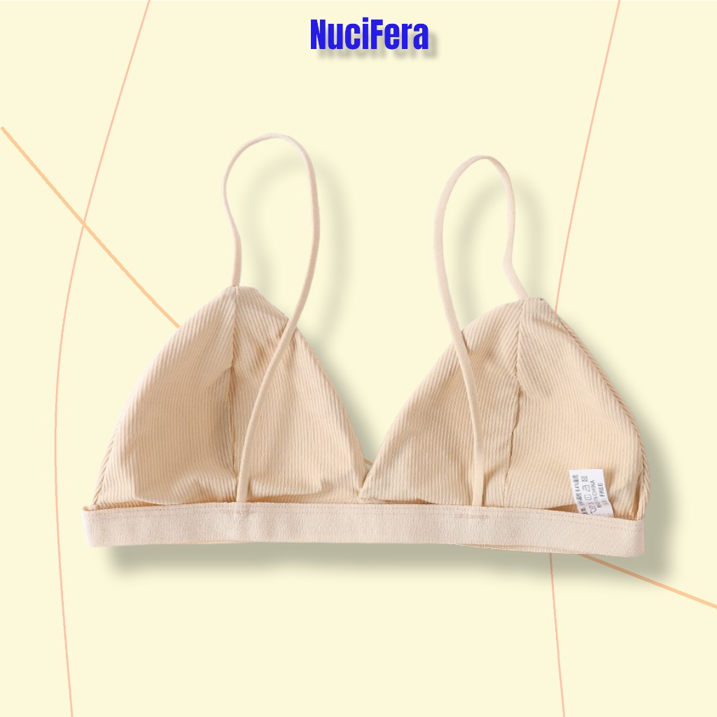 Áo bralette đệm mỏng cup ngực tam giác 911_ NuciFera