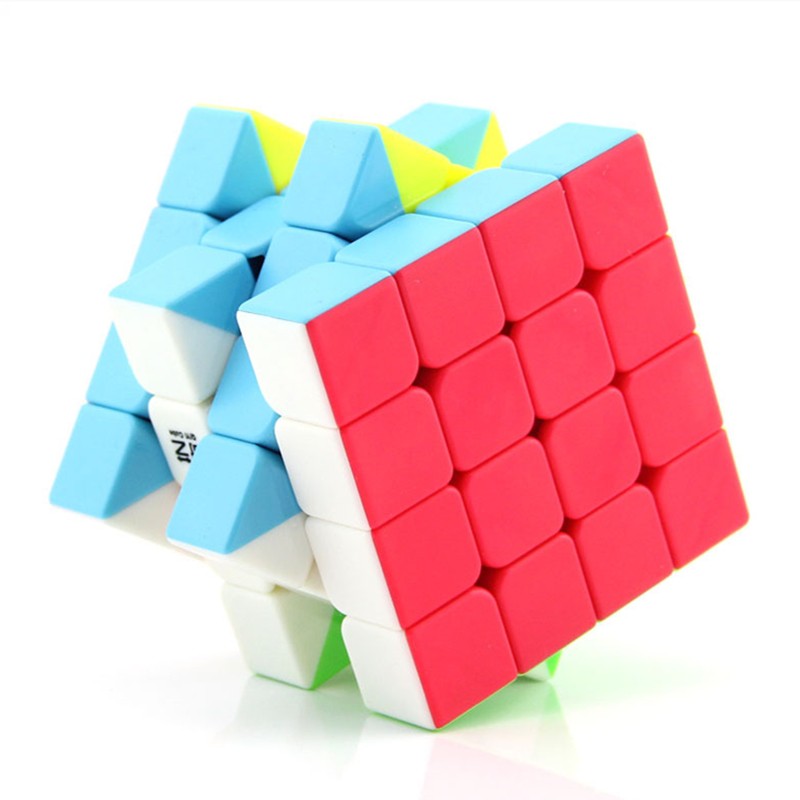 Rubik 4x4 Qiyi S QiYuan Speed Cube - Rubik Nhanh Tốc Độ, Bẻ Góc Tốt ( Stickerless )