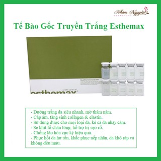 Tế bào gốc truyền trắng Glutathione Esthemax 551 Hàn Quốc