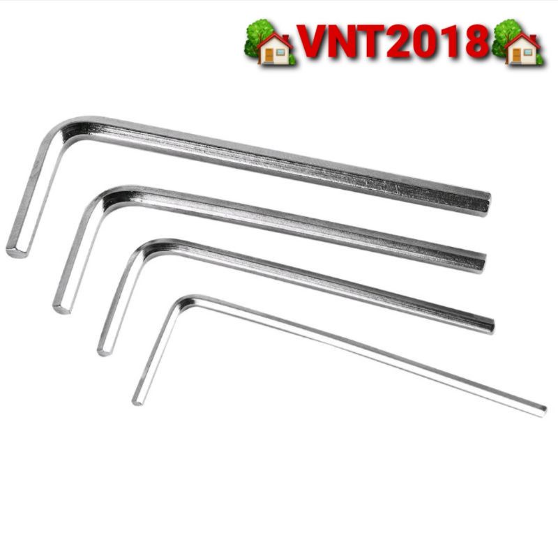 Bộ 4 chìa khóa lục giác 1.5 / 2 / 2.5 / 3mm