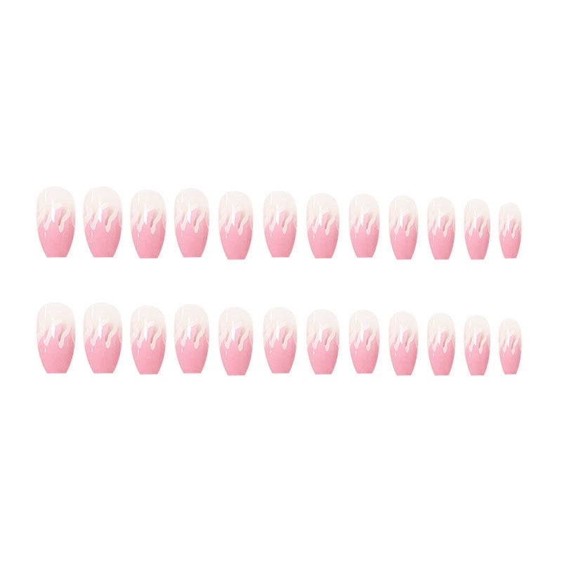 Bộ 24 móng tay giả D090 dáng móng dài ( Tặng kèm keo và dũa )