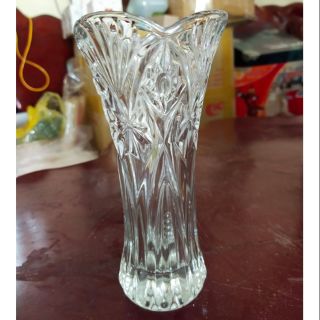 Lọ loa bình bông 18 cm thủy tinh cao cấp trang trí