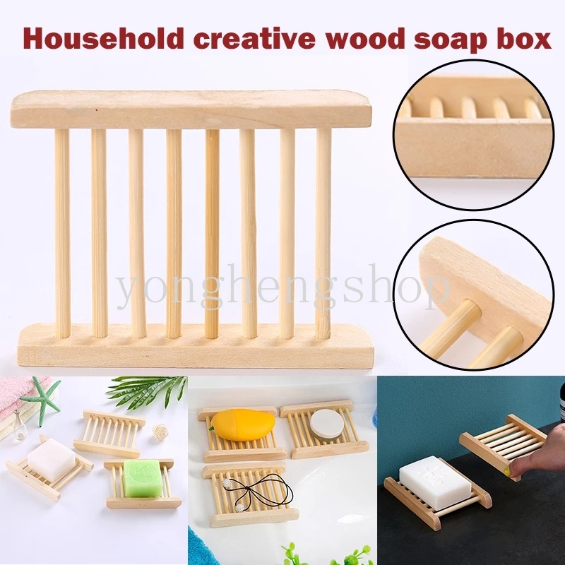 Giá Đỡ Xà Phòng Bằng Gỗ Tự Nhiên Tiện Dụng Và Bền