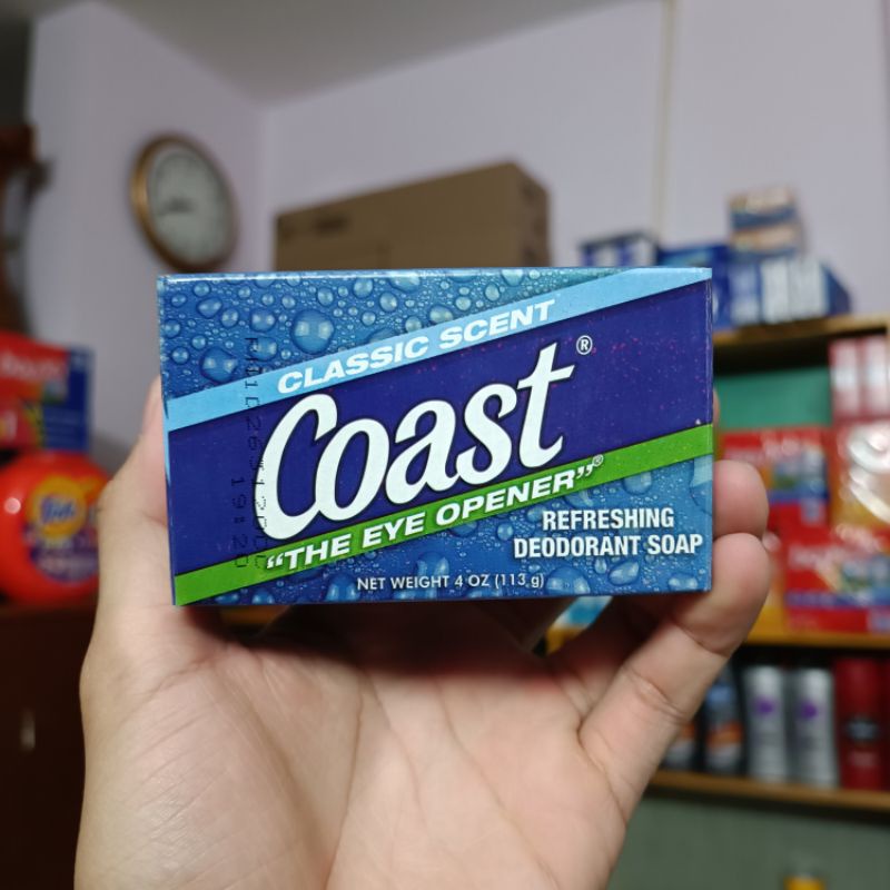 Xà bông cục Coast Classic Scent Mỹ lốc 8 cục - Hàng nhập khẩu