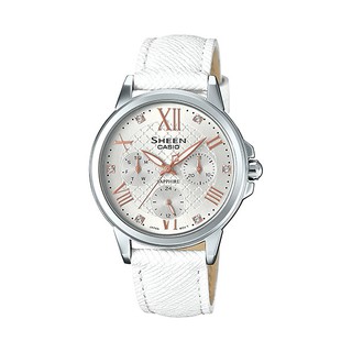 Đồng hồ nữ dây da chính hãng Casio SHEEN SHE-3511L-7AUDR