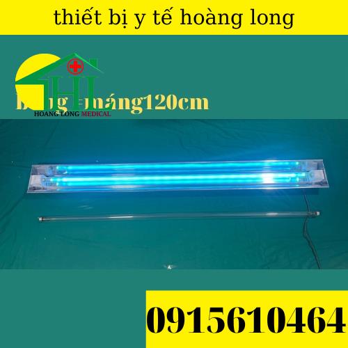 Máng Đèn Cực Tím , Đèn Tia UV 120cm Diệt Khuẩn Không Khí-(Máng inox)