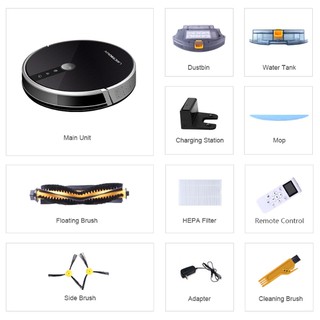 Robot hút bụi lau nhà Liectroux C30B Đức