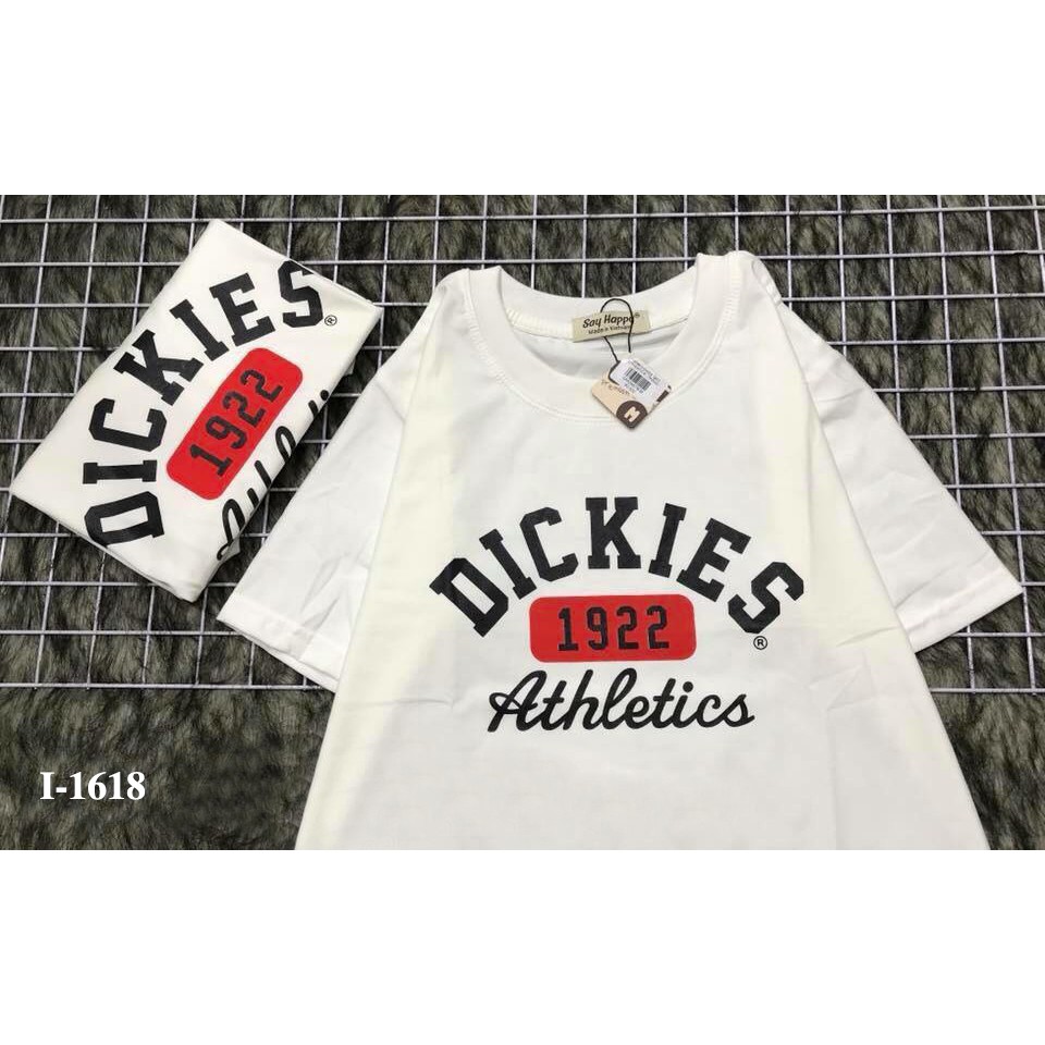 I-2618 ÁO THUN TAY NGẮN IN CHỮ DICKIES