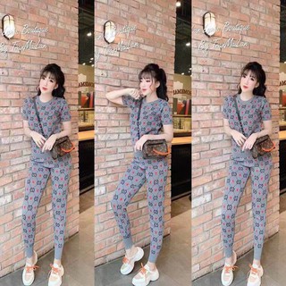 Set len gucci chữ nhỏ