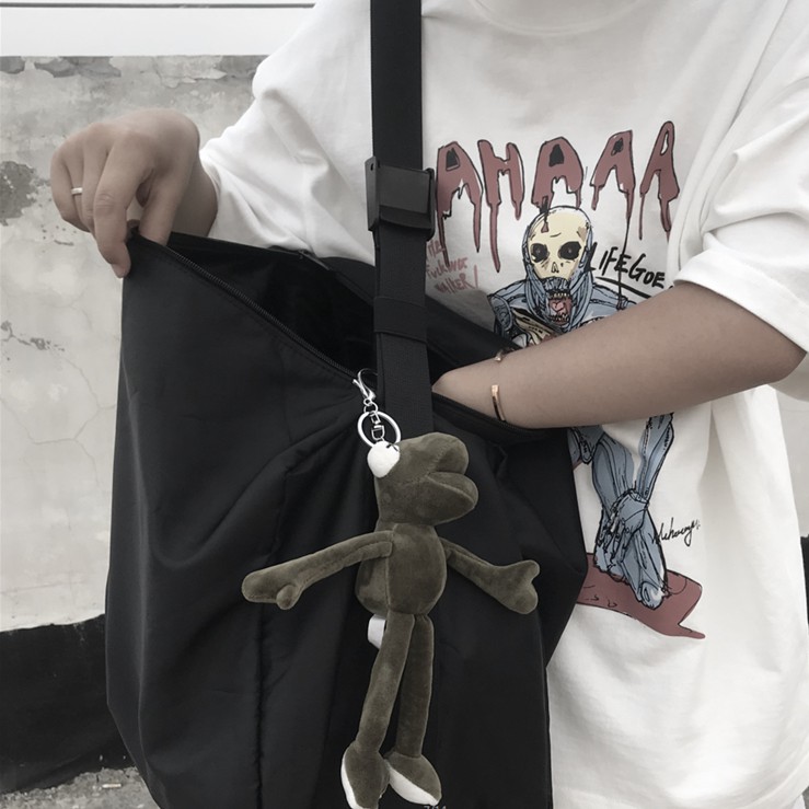 Ba Lô Đi Học Thiết Kế Đơn Giản Cỡ Lớn 13003 Phong Cách Hip Hop Thời Trang Unisex