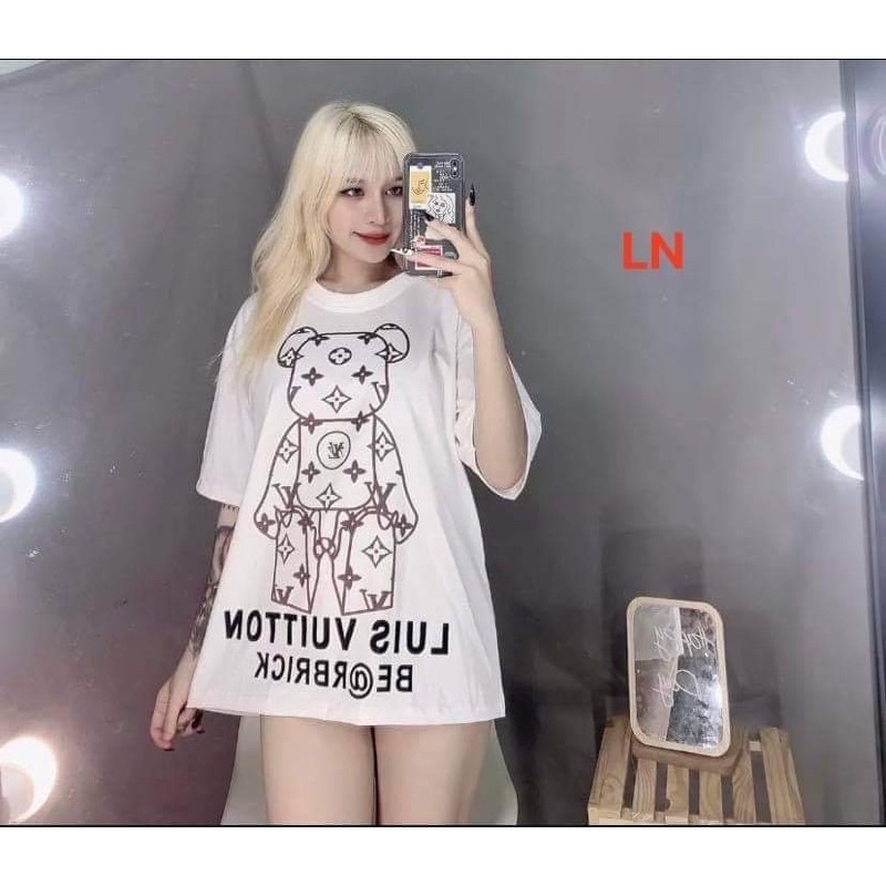 Áo phông gấu 3D hai kiểu LN11