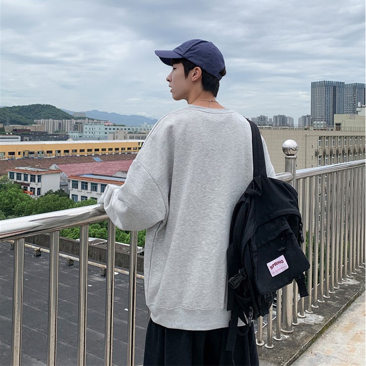 Áo Sweater Nỉ Bông Trơn Unisex Cho Cả Nam Và Nữ Vải Nỉ Bông Dày, Đẹp Và Thoáng Mát