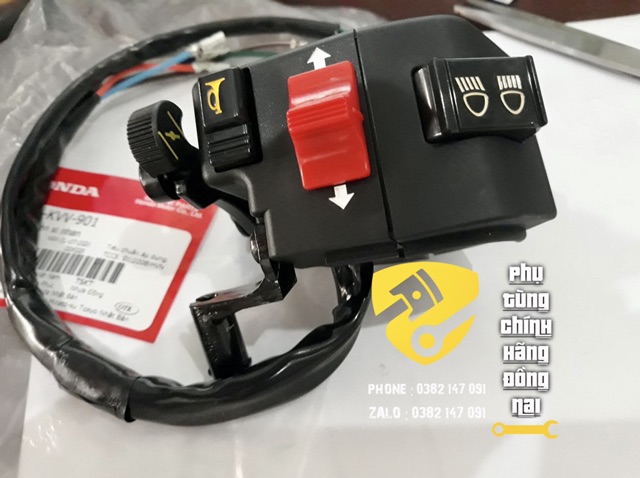 |FULL| BỘ CÙM CÔNG TẮC TRÁI-PHẢI ZIN SUPER DREAM 100cc CHÍNH HÃNG HONDA