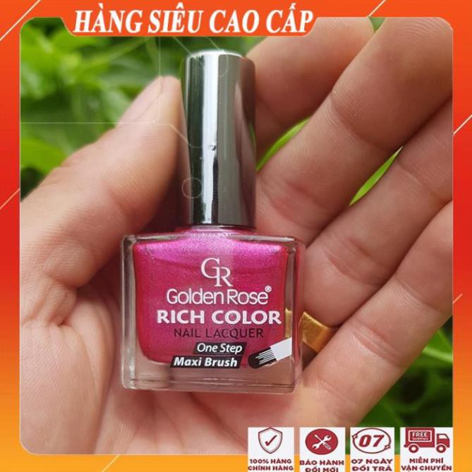 [Tặng Kèm Son Móng Chính Hãng] Sơn móng tay đẹp/Nước sơn móng siêu bóng mịn và nhanh khô golden rose rich