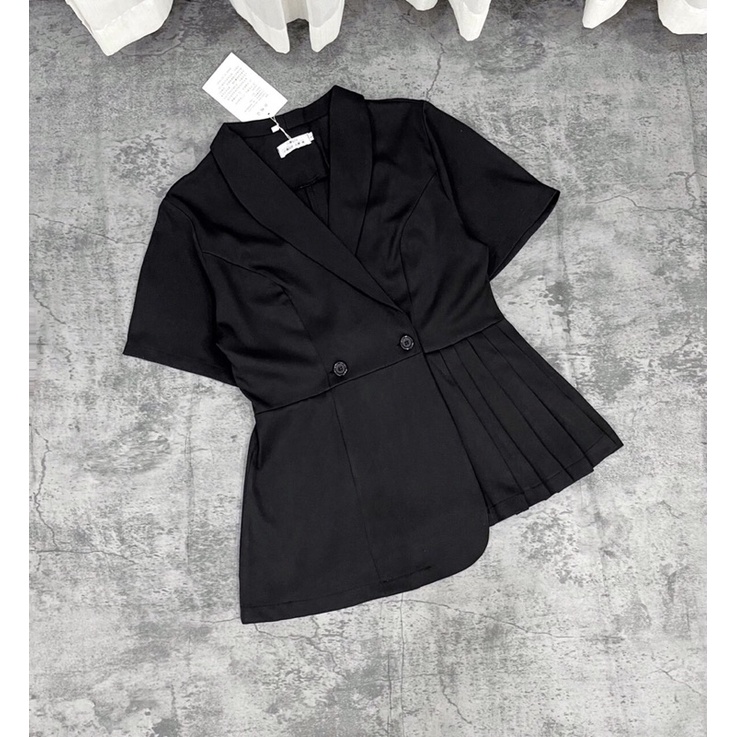 Áo vest xếp ly peplum bigsize Nữ