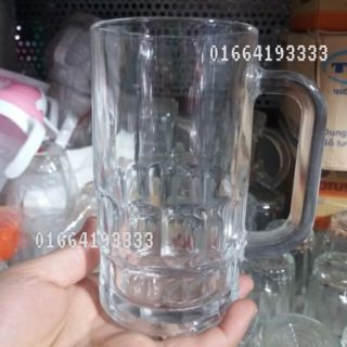 Cốc Thủy Tinh Có Quai 350ml 1 chiếc
