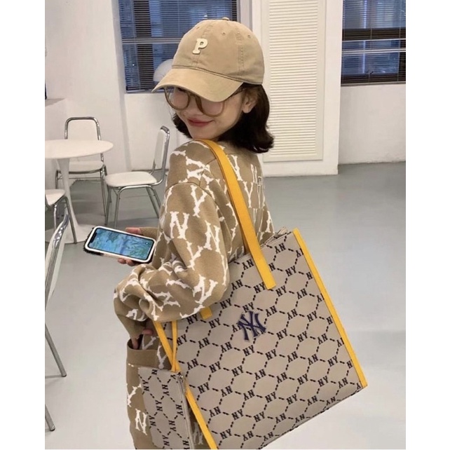 Tote MLB Jacquard mẫu mới 2022