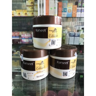 Hấp ủ collagen karseell maca phục hồi hư tổn tóc hũ 500ml