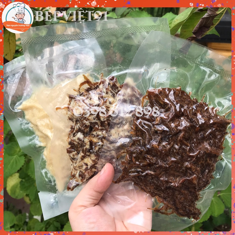 Set dùng thử Ruốc Gà- Nấm hữu cơ- Gà Nấm