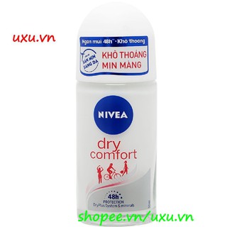 Lăn Khử Mùi Nữ 50Ml Nivea Khô Thoáng (Dry Comfort), Với uxu.vn Tất Cả Là Chính Hãng.