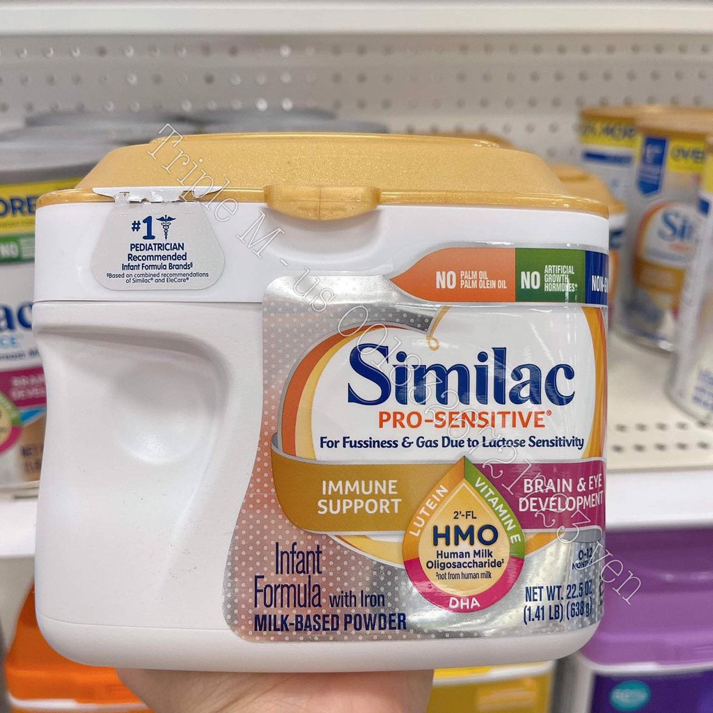 [Hàng ORDER US] Sữa bột Similac PRO - SENSITIVE 658g