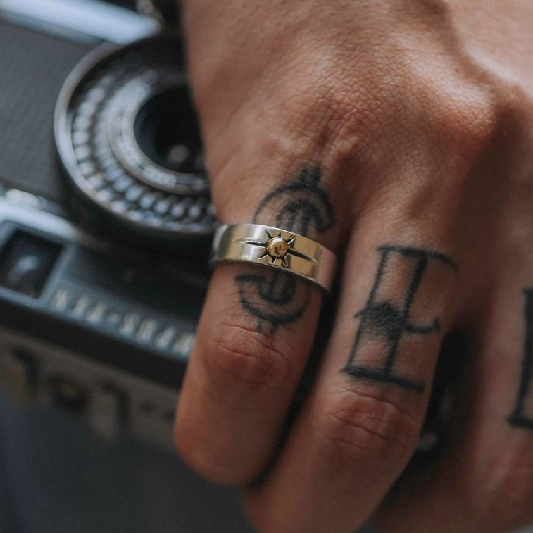 Nhẫn thời trang nam Helios Sun X