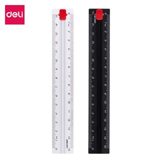 Deli 15mm Aluminium Alloy Ruler Sewing Measuring Tool 79750
