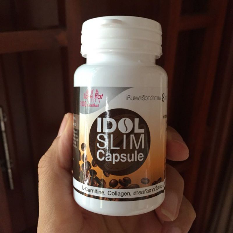 Giảm cân Idol Slim Capsule dạng viên trắng 15 viên Thái Lan