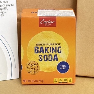 BAKING SODA - Muối nổi Baking soda tinh khiết Caster Daily công dụng làm sạch quần áo, tẩy trắng răng, làm sạch rau củ