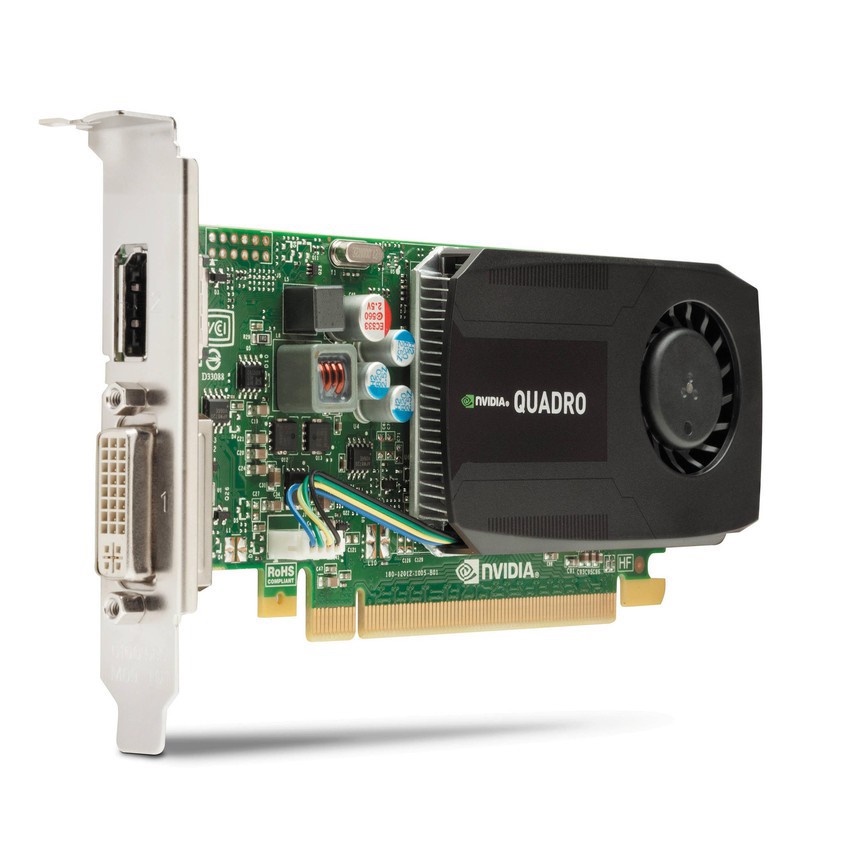 Card màn hình Nvidia Quadro K600 1Gb - 128bit GDDR3/CUDA Cores 192, chính hãng, bảo hành 6 tháng