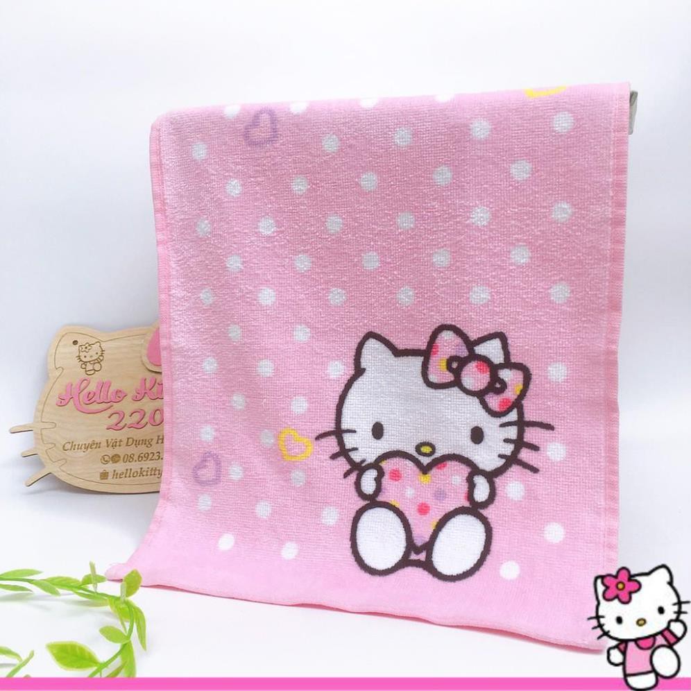 🍒🍒Khăn mặt 26*48cm Hello Kitty