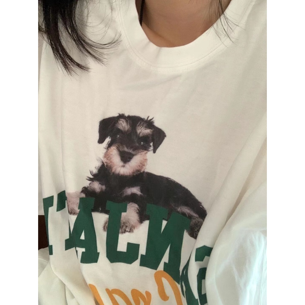 NRVP Áo Thun Cổ Tròn Oversize Thời Trang Hàn Quốc 2022 Cho Nữ