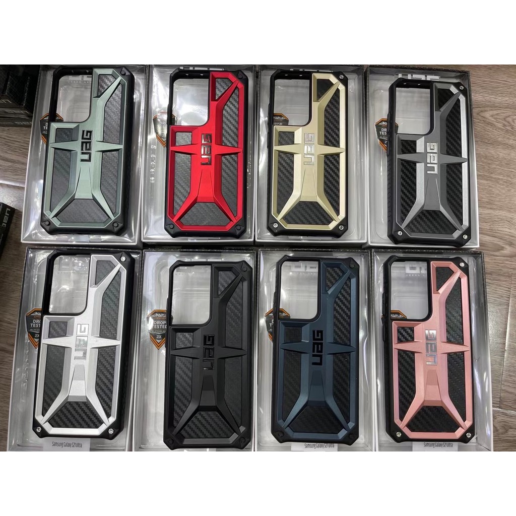 Ốp điện thoại UAG sợi carbon dành cho Samsung Galaxy S21 / S21 P /S21 Ultra