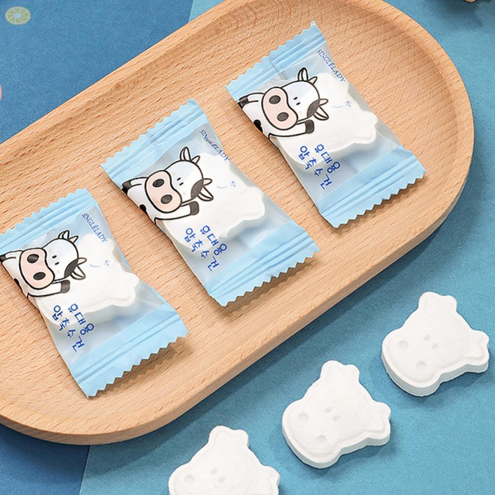 Set 50 Khăn Nén Cotton Cỡ Lớn Có Thể Tái Sử Dụng