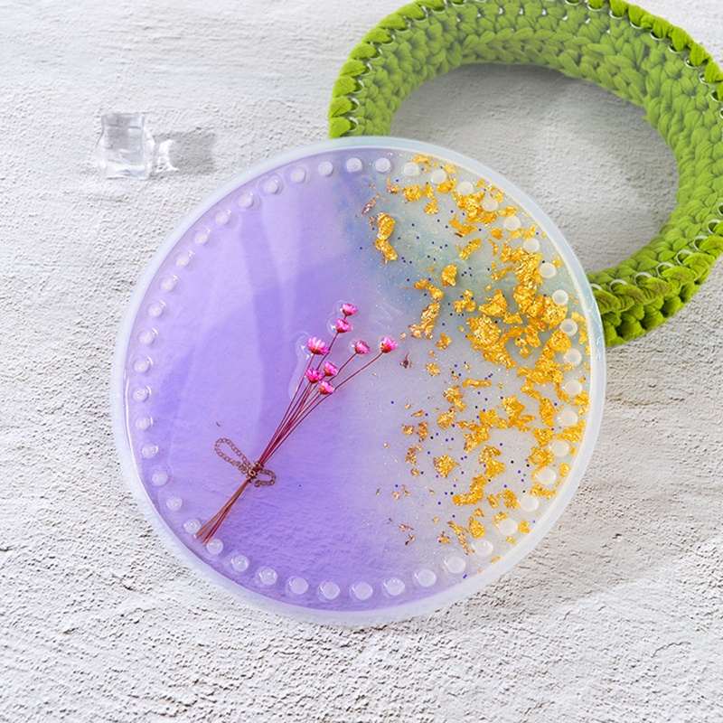 Khuôn Silicone Làm Túi Xách Handmade Hình Tròn Tiện Lợi