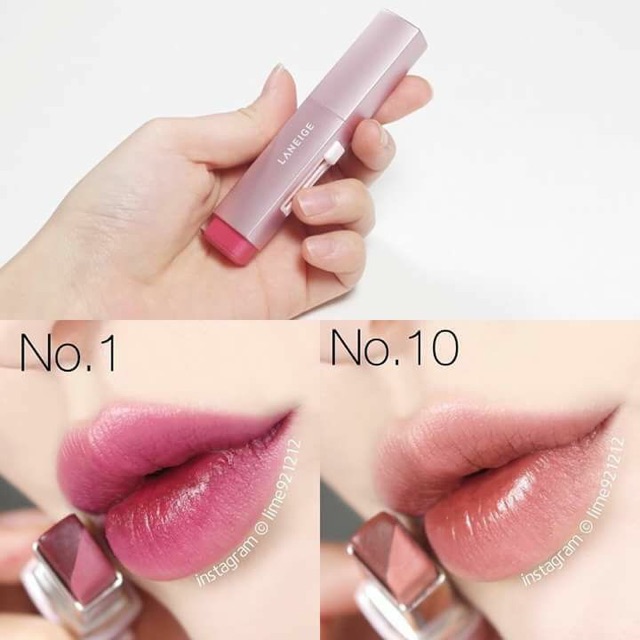 Son môi 2 màu Laneige Two Tone Matte Lip Bar sale 50% | BigBuy360 - bigbuy360.vn