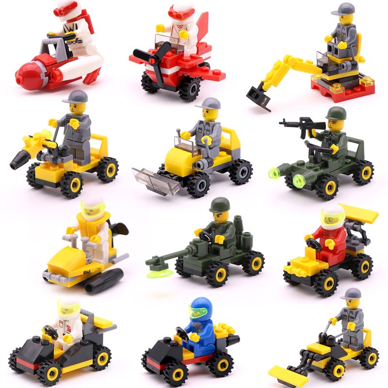 Đồ Chơi Lắp Ráp Mô Hình Mini Cho Trẻ Em