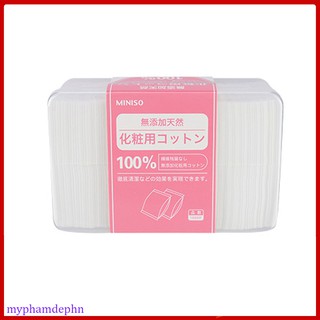 Bông tẩy trang Miniso 1000 miếng