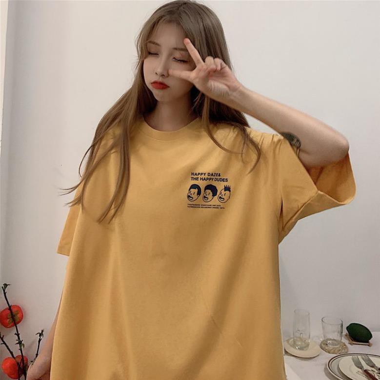 Áo Thun Nam Nữ Tay Lỡ Unisex - Hàng Hot Trend Loại 1, Form Rộng, Mặc Đơn/Đôi, Nhóm Lớp | BigBuy360 - bigbuy360.vn