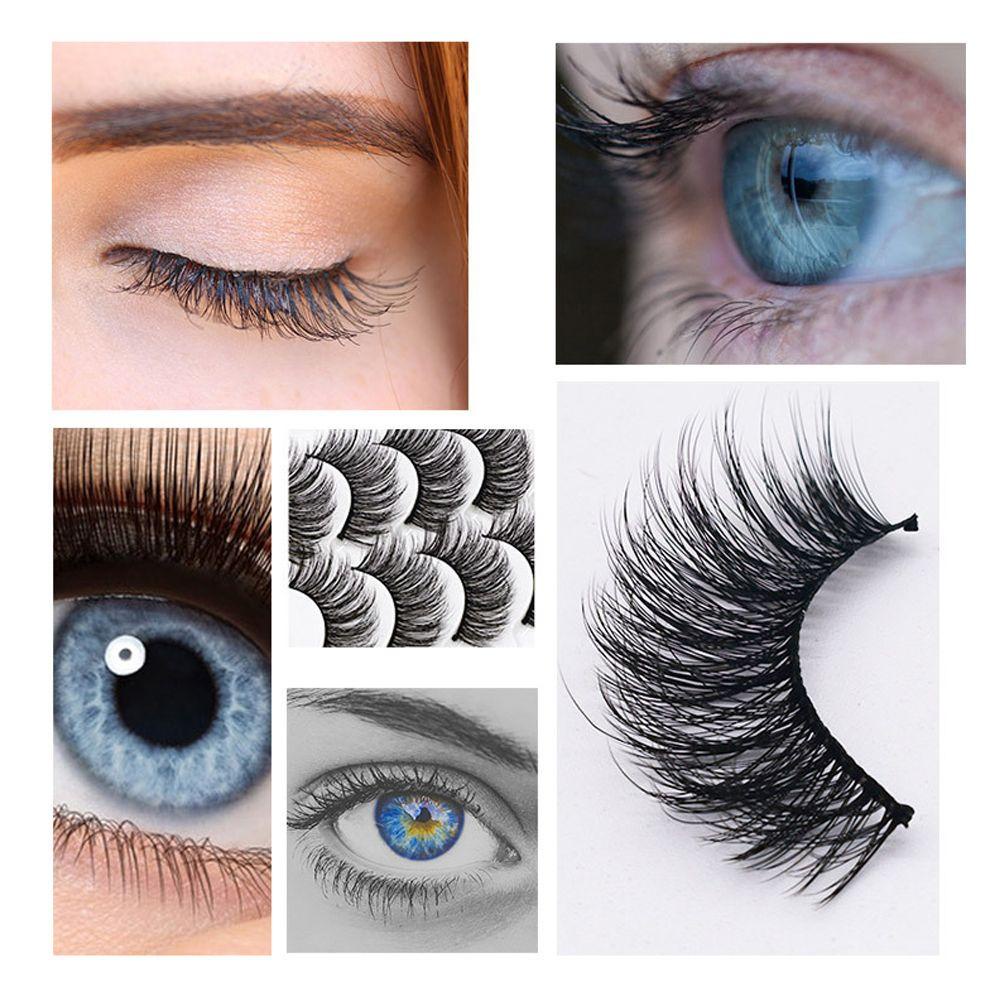 Set 5 Cặp Lông Mi Giả Nhiều Lớp Dày Dặn Có Thể Tái Sử Dụng