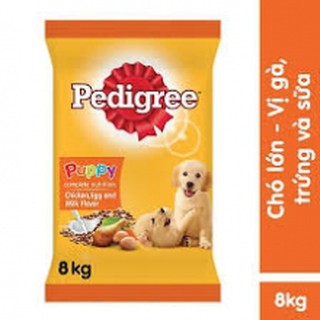 Pedigree puppy - thức ăn chó con vị gà trứng sữa bao 8kg