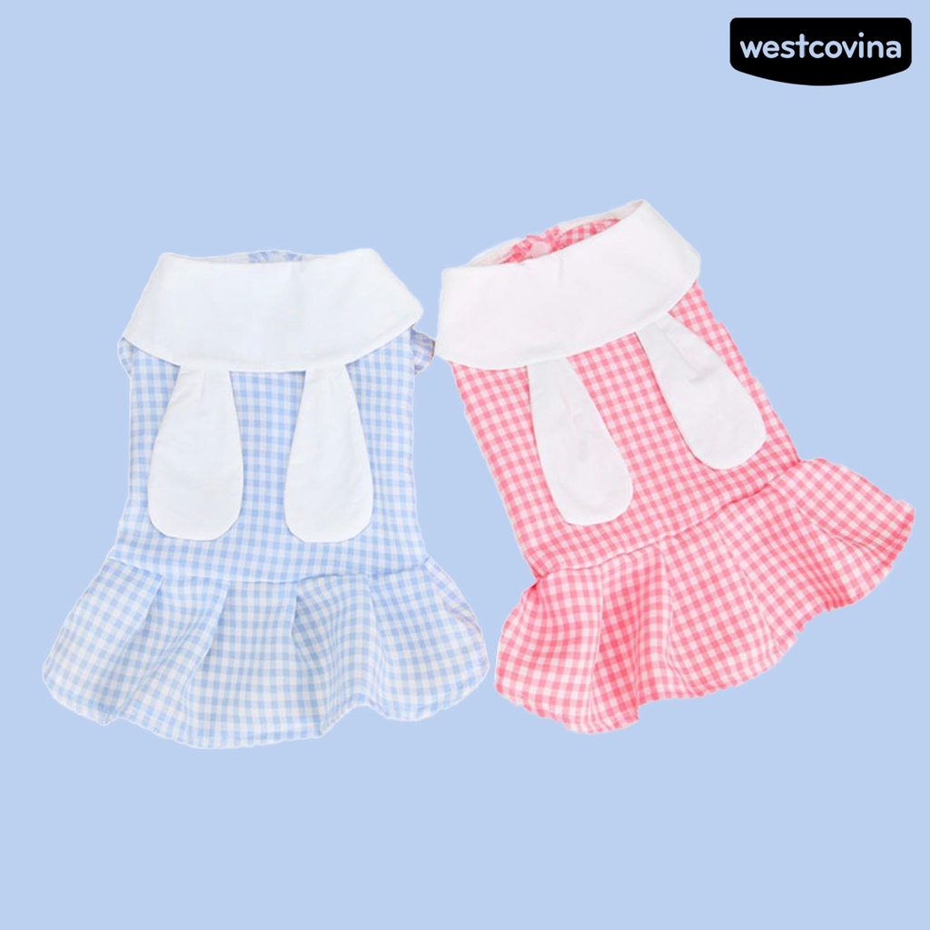 [Mới]♞Đầm Công Sở Vải Polyester Thoáng Khí In Họa Tiết Dễ Thương Cho Thú Cưng