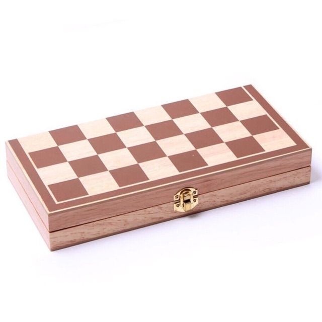 Bộ Cờ Vua Có Bàn Cờ Bằng Gỗ Cao Cấp